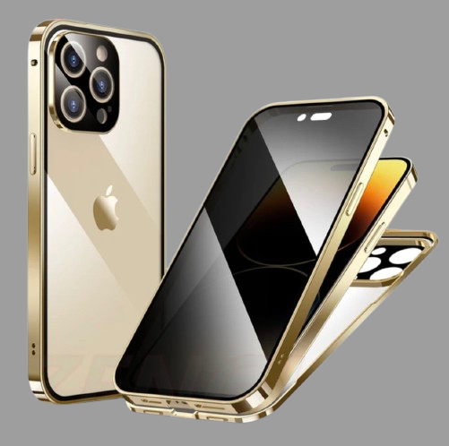 Privacy iPhone  case gold